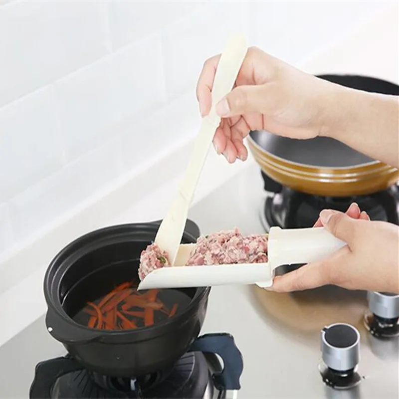 Пресс форма для мяса пластиковое двухголовое устройство приготовления мясных