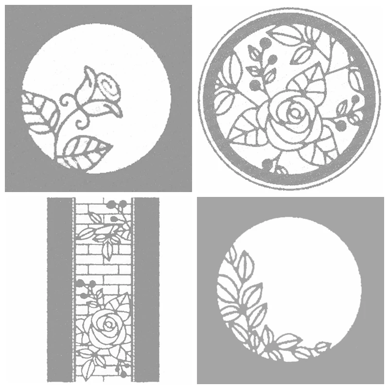 

Flower Circle Wall Metal Cutting Dies Stencils for DIY Scrapbooking Paper Cards Craft Making Decorative New 2019 Embossing