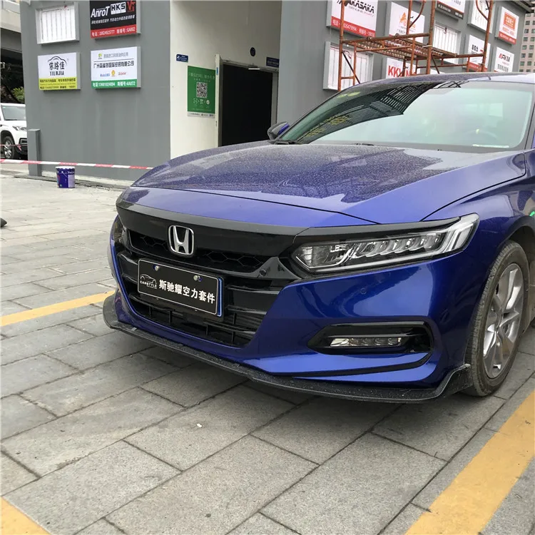 Для Honda Accord защита выхлопного отверстия переднего бампера для- десятый комплект бамперов корпуса Accord задний спойлер с лопатой