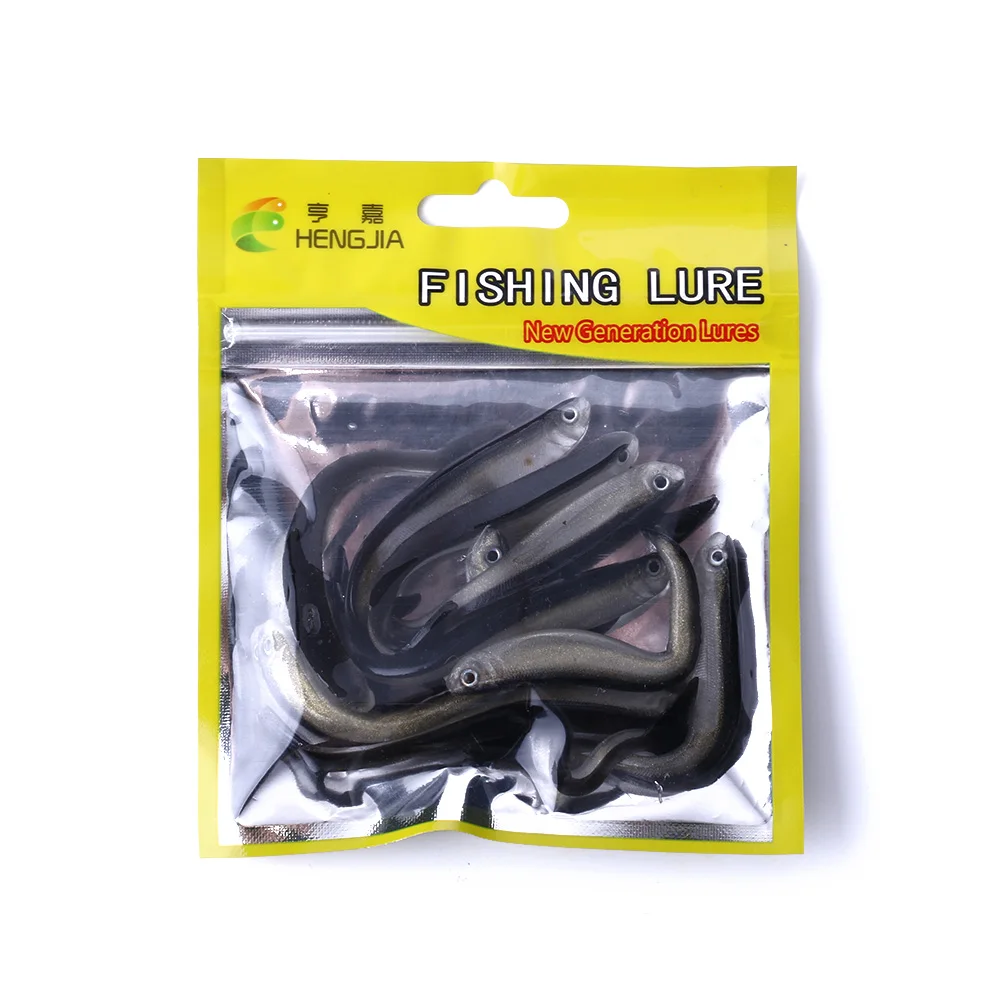 Silicone Bass Tackle Jigs, Silicone Artificial Bait