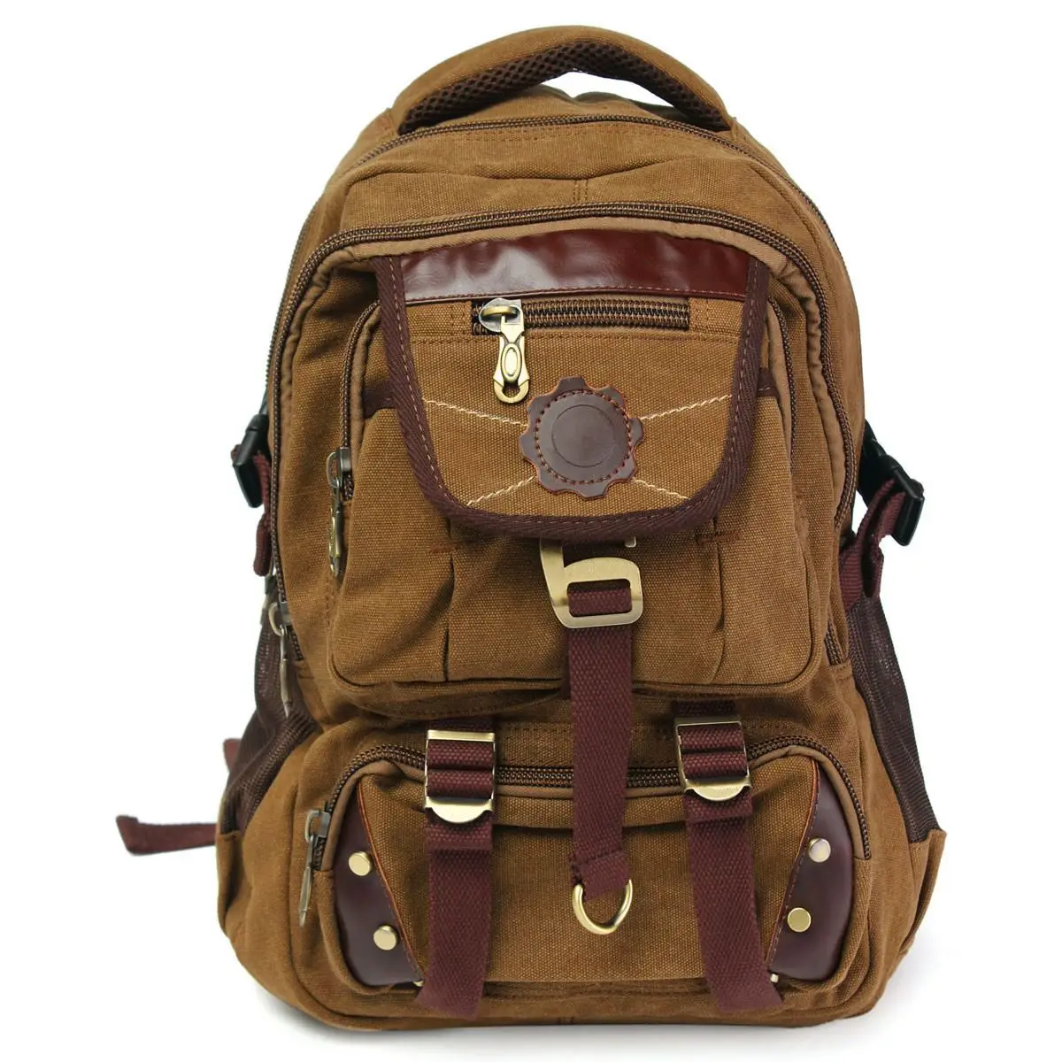 Vintage Canvas backpack Mountaineering unisex backpacks travel hiking