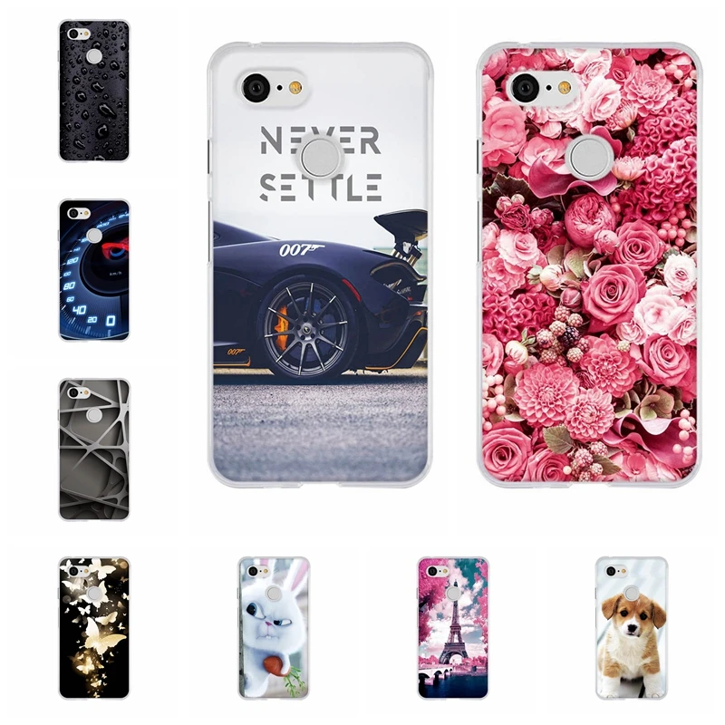For Google Pixel 3 Phone Case Ultra slim Soft TPU Silicone