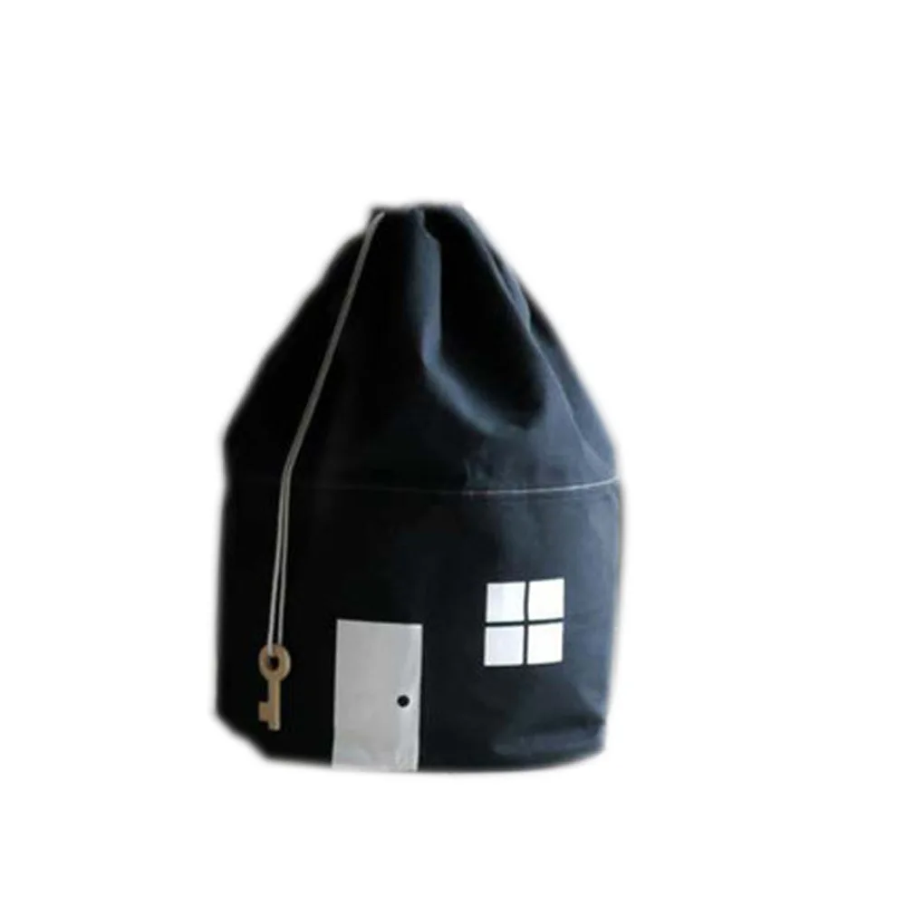 INS/милая сумка для хранения дома в скандинавском стиле; сумка для хранения детских игрушек; сумка для багажа из хлопка; сумка-Органайзер