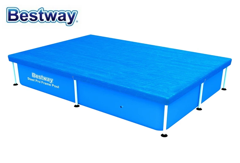 58103 Bestway 2,24x1,54 м/8" x 61" Крышка для бассейна против пыли, Листьев, холода, дождя/бассейна крышка/бассейн крышка B31