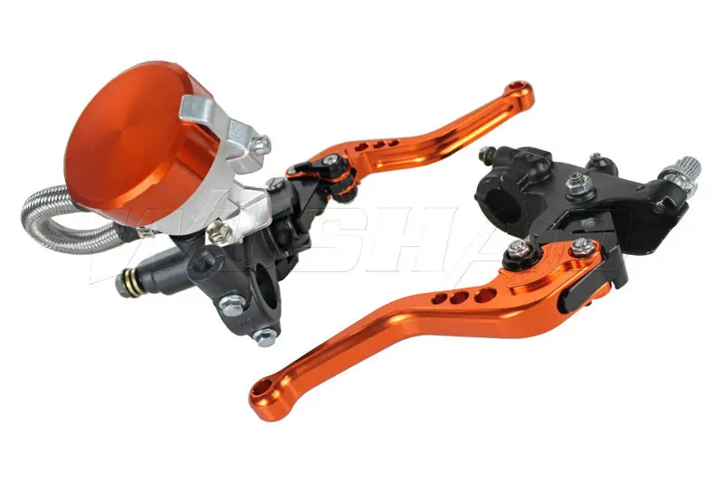 Universal 7/8" 22mm Handlebar Adjustable Brake Clutch Levers Master