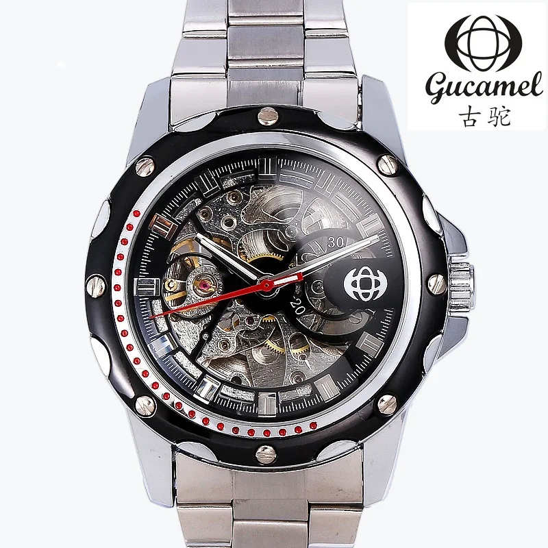 

New Men Watches Automatic Mechanical Watch Men Tourbillon Clock Fashion Skeleton Watch Male Top Brand Wristwatch Relogio Masculi