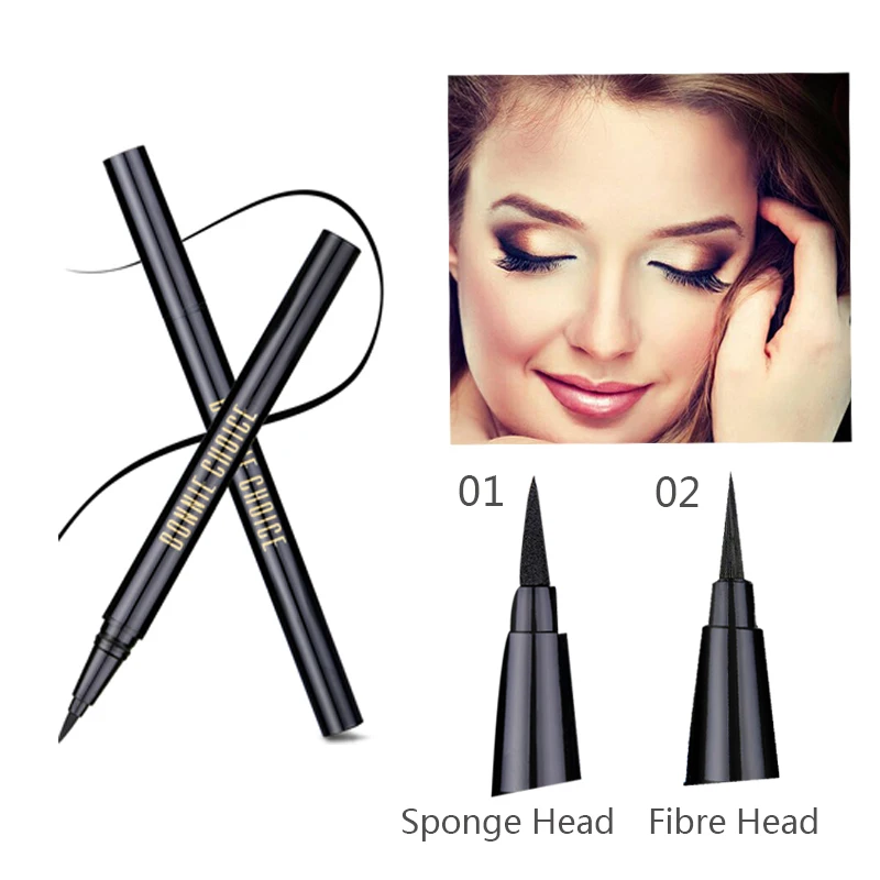 

BONNIE CHOICE 1 Pc Black Eye Liner Pen Long-lasting Waterproof Liquid Eyeliner Makeup Cosmetic Tool