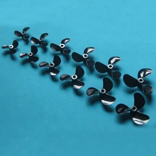 2Pairs Full Immersion 3 blade Propeller D28 32 36 40 44 48 CW CCW Propellers 3mm