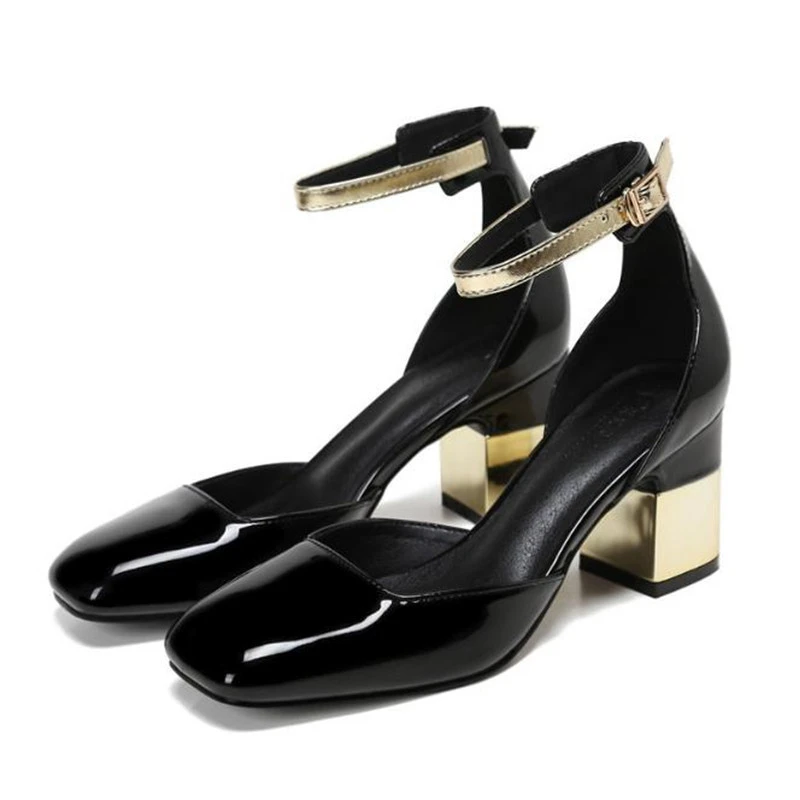 ladies black patent mary jane shoes