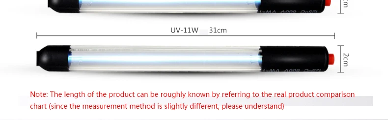 Для аквариума или рыбоводного пруда УФ бактерицидная стерилизация лампа Рыбный Пруд аквариум погружная бактерицидная лампа водоросли чистая вода