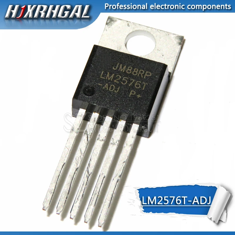 

10pcs LM2576T-ADJ LM2576-ADJ TO220 TO-220 LM2576T LM2576