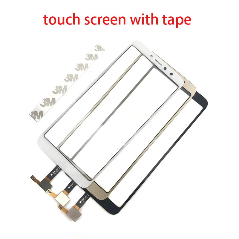 

Touch Glass Compatible For Xiaomi Redmi S2 Touch Screen Digitizer Panel Lens Sensor Touchscreen + tape tools