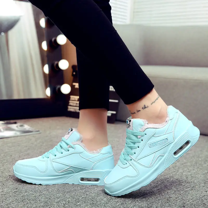 GYP 2018 New Women Sneakers Shoes Winter Sneakers Women Krasovki 2018 Running Shoes Winter Sport shoes Size 35-40 YC-95