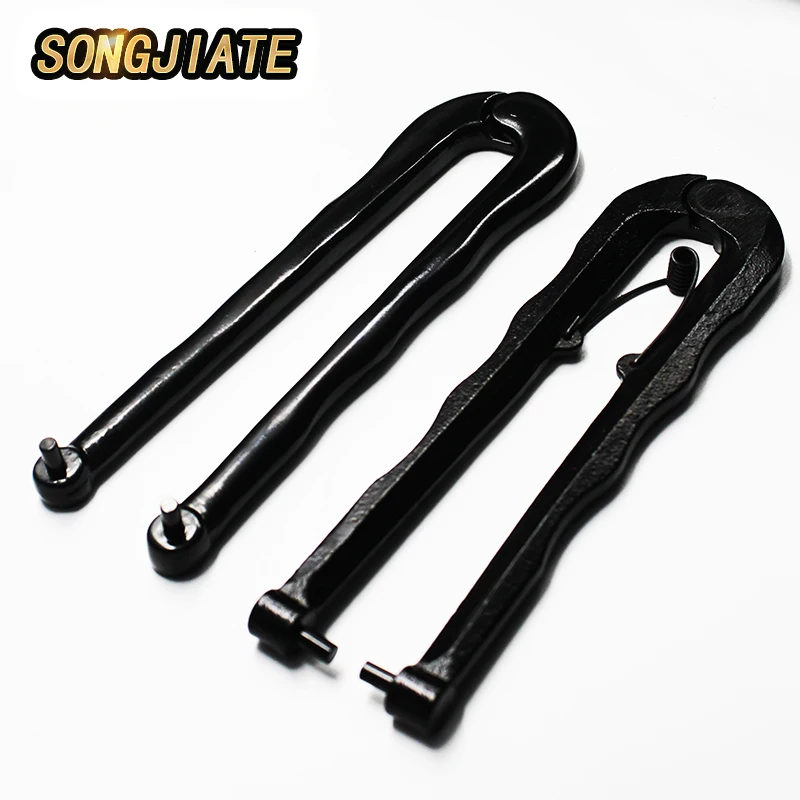 

SONGJIATE round nut wrench electric pick oil cover opening angle grinder spanner double pin adjustable