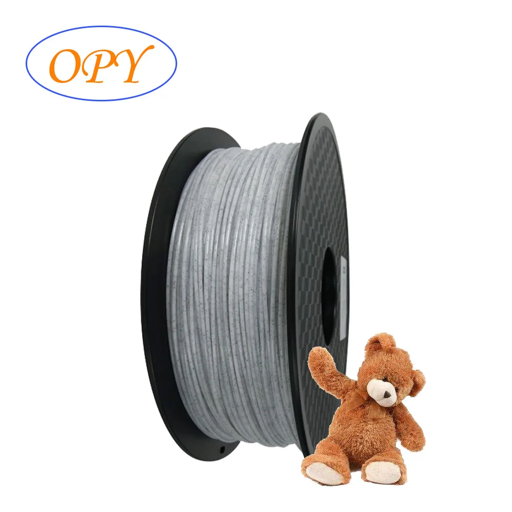 

Marble Plastic Extruding Welding Filament Pla 1.75 Mm Rohs Certificated Diy Biodegradable No Odor Solid Impressive Prototyping