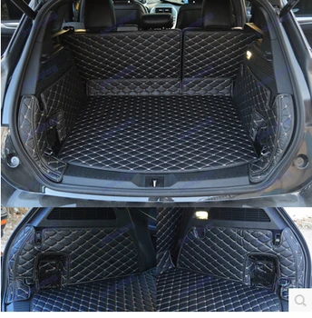 

Best quality! Special trunk mats for Lincoln MKC 2016-2014 waterproof durable non-slip boot carpets for MKC 2015,Free shipping