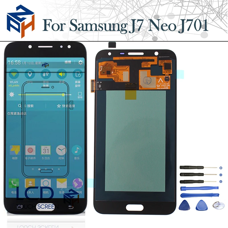 J7 Nxt LCD For SAMSUNG Galaxy J7 Neo Display J701F J701M J701MT j701 Touch Screen Digitzer