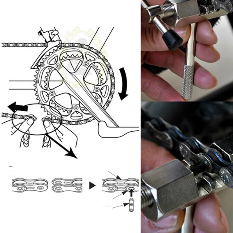 Наборы инструментов для ремонта велосипеда, цепной резак, кронштейн, приспособление для снятия маховика, Кривошип, съемник, гаечный ключ MTB, дорожные велосипеды, инструменты для обслуживания RR7257