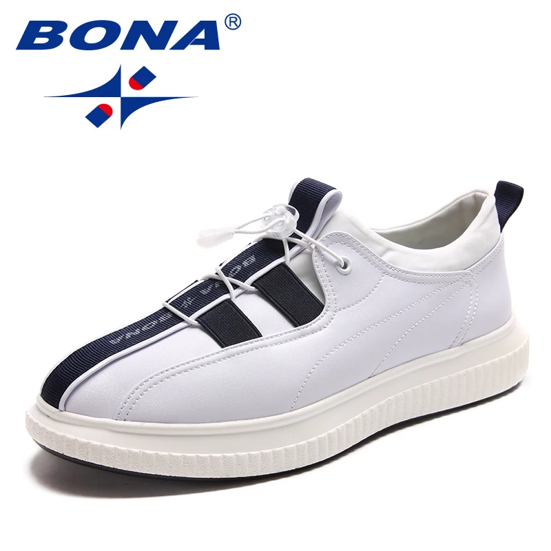

BONA New Fashion Style Men Casual Shoes Lace Up Men Loafers Microfiber Men Flats Comfortable Men Shoes Light Fast Free Shipping