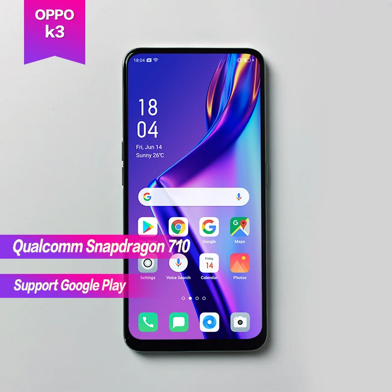 OPPO K3 6," полноэкранный Восьмиядерный процессор Snapdragon 710 3765 ...