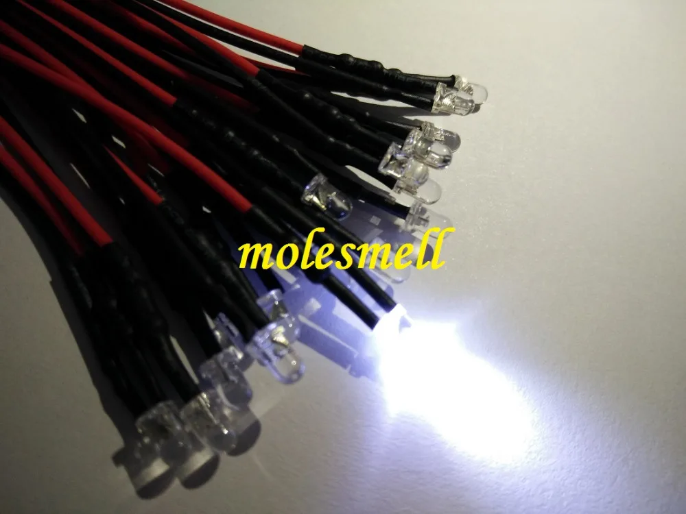 1st CLASS POST Ultra Bright 20 x Orange LED 3mm