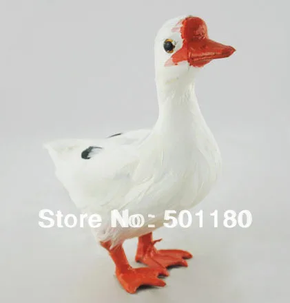 

free shipping farm animals goose figure