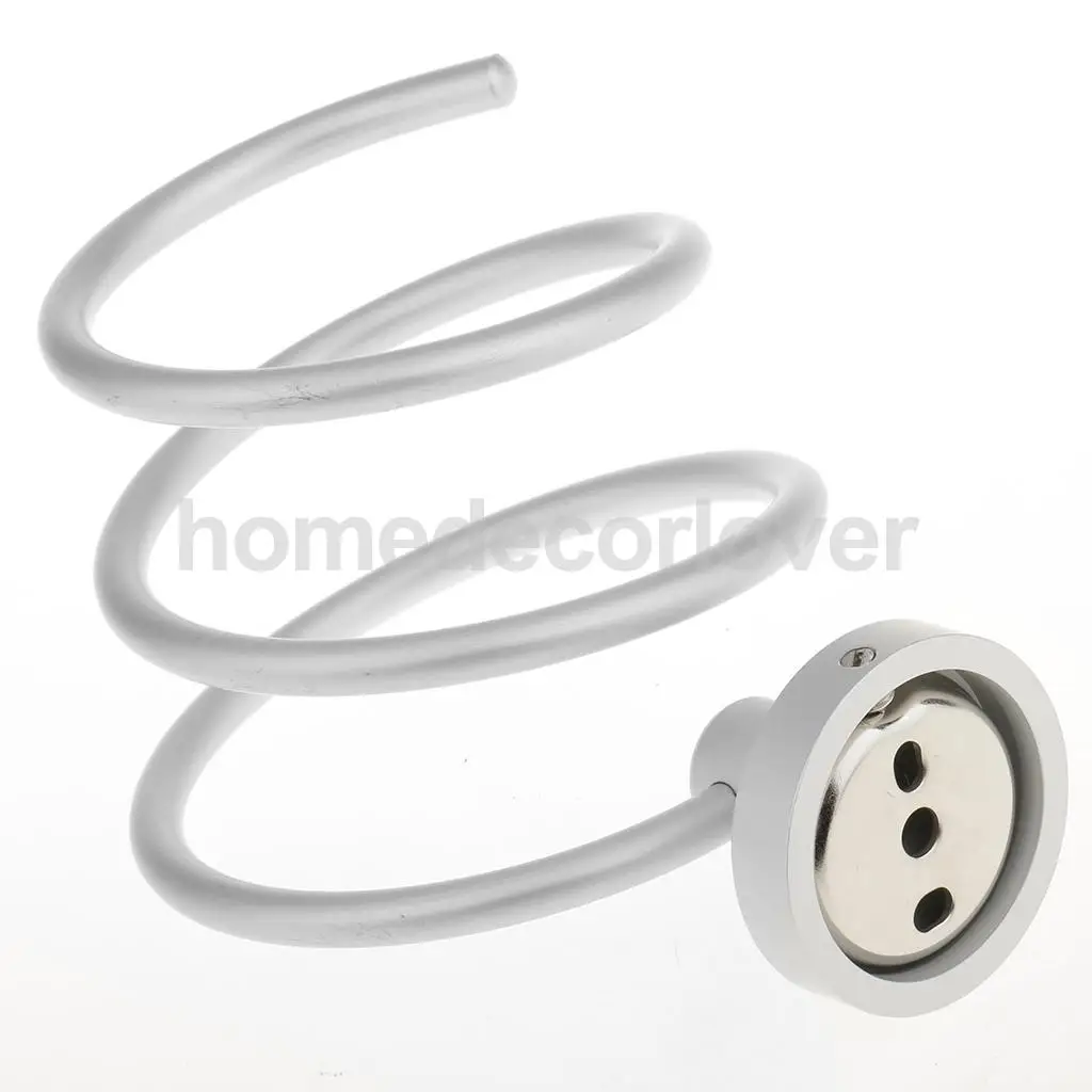 E Aluminum Salon Bathroom Toilet Hair Dryer Er Bracket E Aluminum Salon Bathroom Toilet Hair Dryer Er Bracket Spiral Holder Wall Mounted Organizer Drier Storage Rack Shelf In Holders Racks From