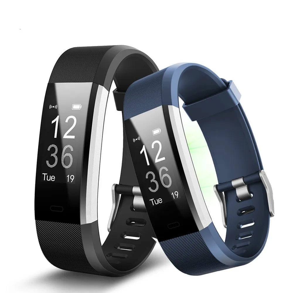 omnix id115 plus hr smart wristband