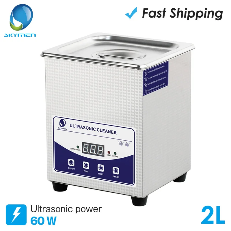 

Skymen Jewelry Ultrasonic Cleaner Clearance Sale Ultrasound Bath Stones Cutters Metal Parts PCB Injectors Washing Machine