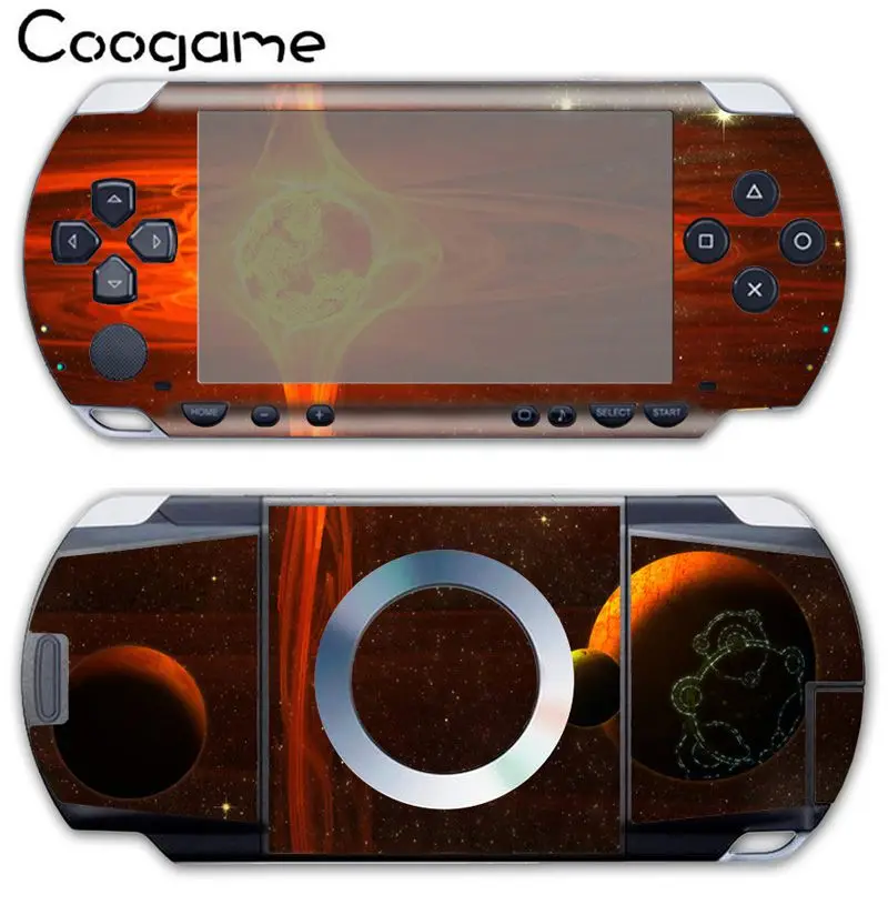 Star Cool Vinyl Skins For Sony PSP 1000 Controller Pads For