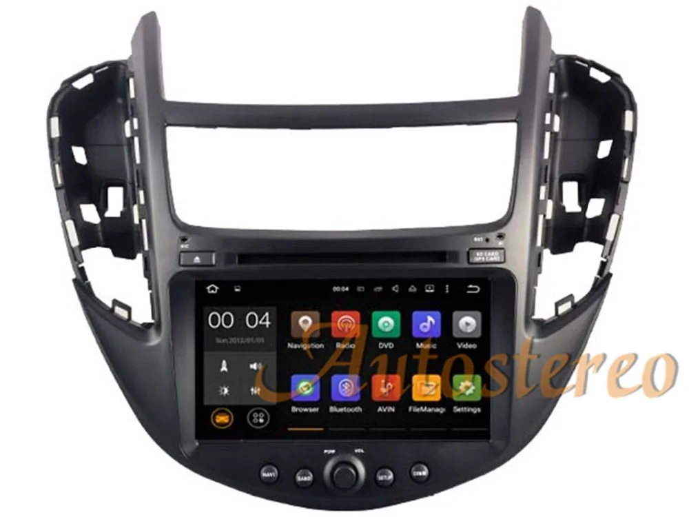 

Android7.1 8.0 Car DVD Player GPS navigation stereo unit for Chevrolet Trax Tracker 2013+ model WIFI system autostereo unit