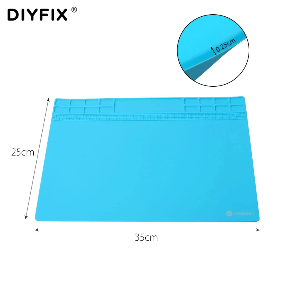 35x25cm Heat Insulation Silicone Pad (6)