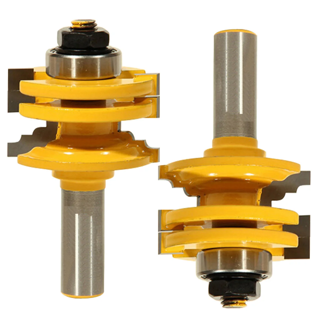 

1PCS 12.7mm 1/2inch Glass Door Trimming Router Bit Wood Engraving Cutting Tool Woodworking Groove Tenon Milling Cutter