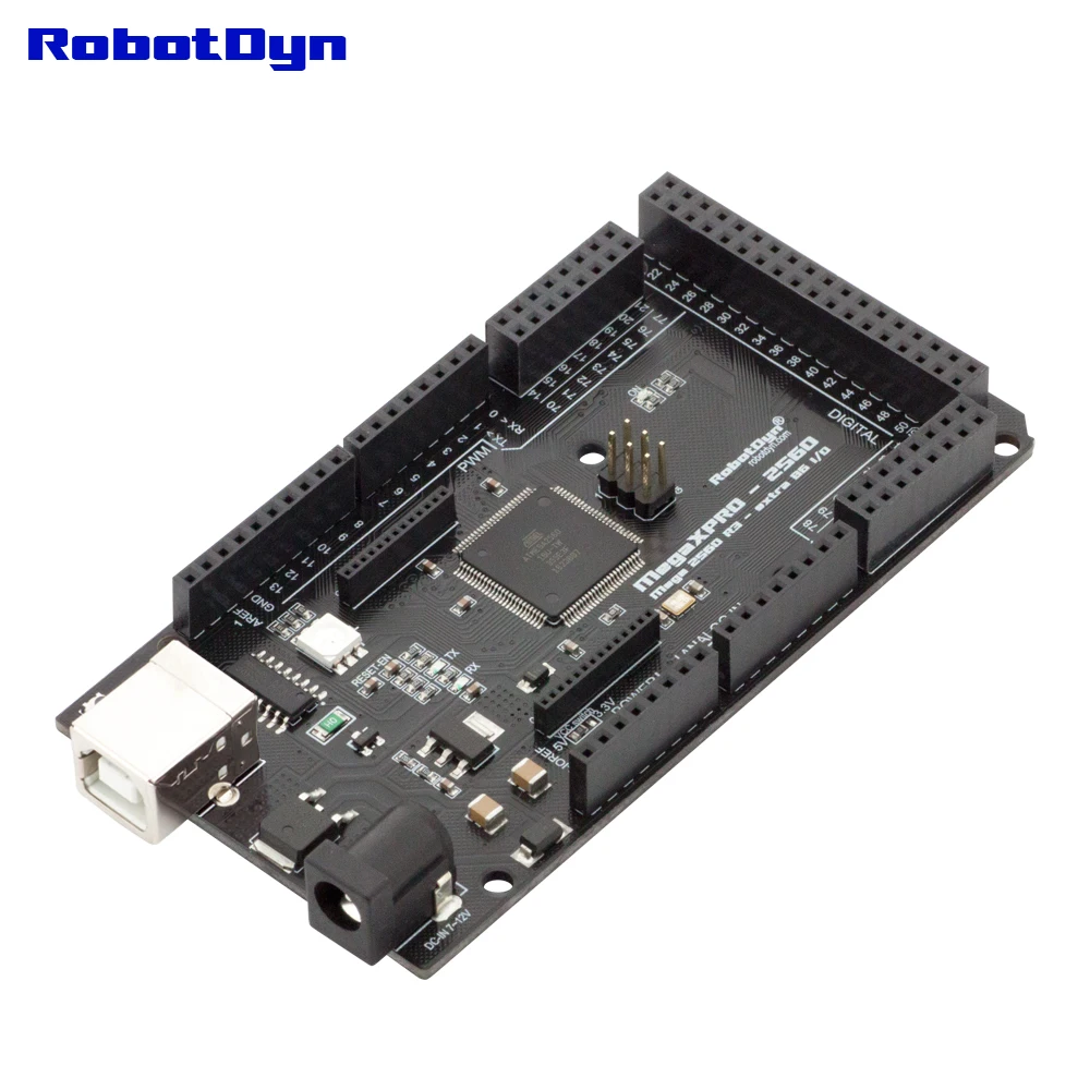 Mega XPro 2560 R3 extra 86 I/O, CH340C/ATmega2560-16AU, RGB светодиодный, 5V | 3,3 V логический уровень. Совместимость для Arduino IDE