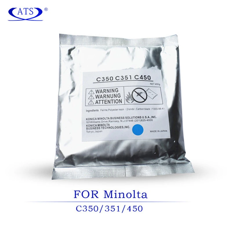 4pcs-set-CYMK-developer-powder-for-Konica-Minolta-C-350-351-450-compatible-Copier-spare-parts