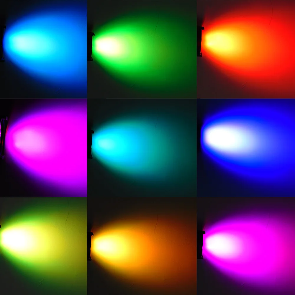 6 шт./лот Led Par Light 7X12W RGBW 4in1 DJ Disco DMX сценические фонари Can Effect Club Party Lighting|Эффект