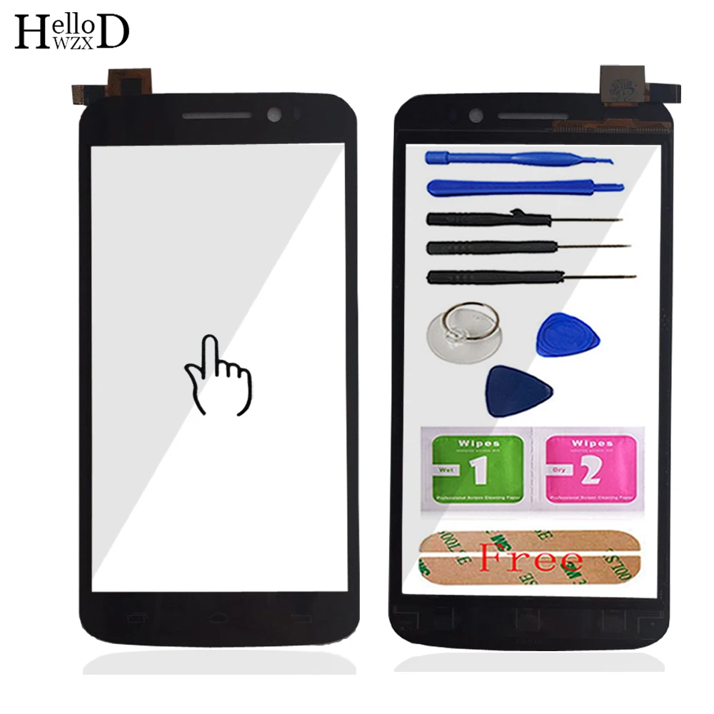 

Smartphone Touch Glass For Prestigio MultiPhone PAP 7600 DUO PAP7600 Front Screen Digitizer Panel Lens Sensor Tools Adhesive