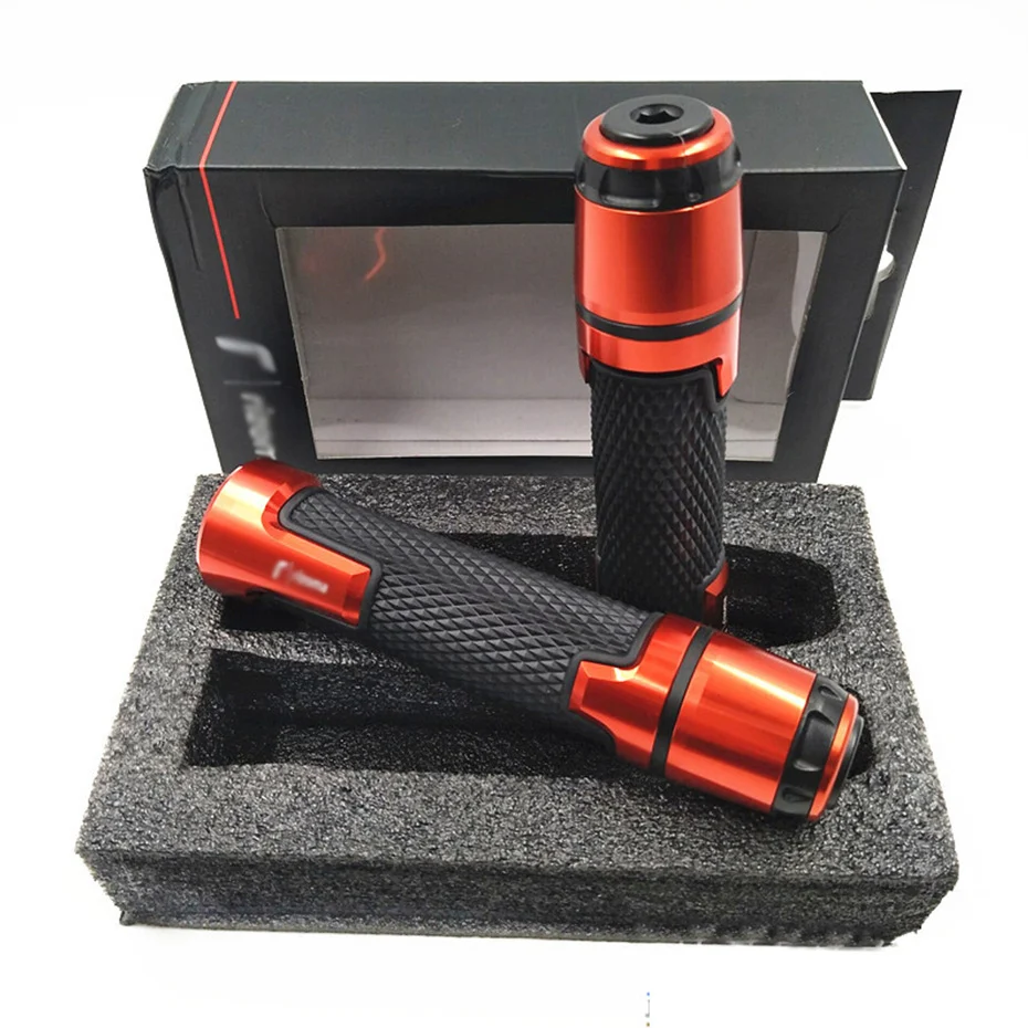 

Universal 7/8" 22mm CNC Motorcycle handlebar grips For Honda cb650f crf 450 xr 250 Suzuki m109r gsr 600 bandit yamaha ybr 125