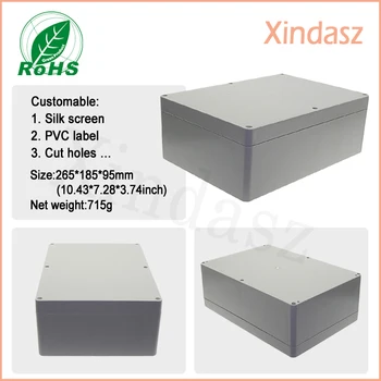 

265*185*95mm plastic box enclosure electronic shenzhen junction box large plastic waterproof boxes