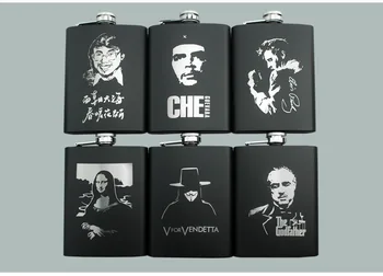 

Liquor Stainless Steel Petacas Whiskey Hip Flask Creative Outdoor Portable Flasque Alcohol hisky Flask For Alcohol Jagermeister