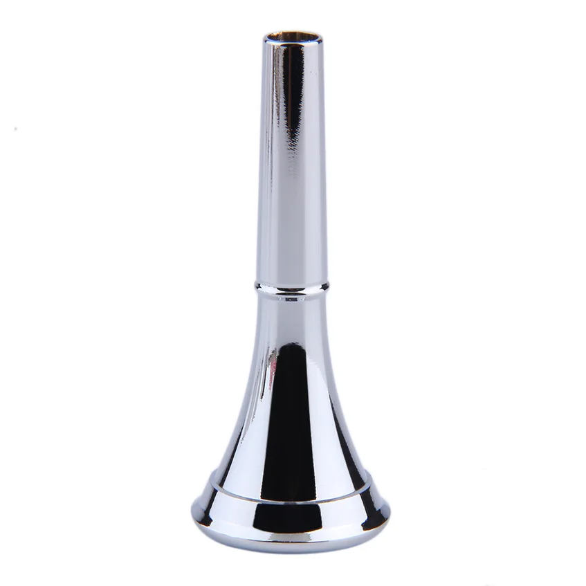 

1pc Professional Silver Plated Copper Trumpet Mouthpiece Musical Instrument free shipping