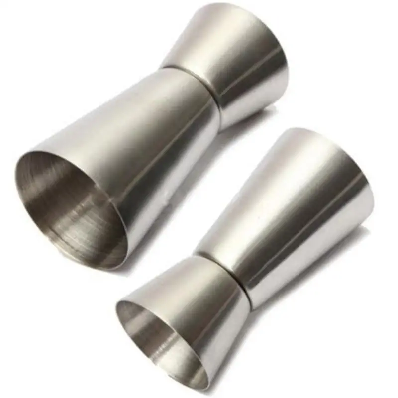 

Jigger Drink Shot Measure Cup Universal Glass Measuring Cup Tool 15-30ml Jigger Single Double Shot Cocktail Wine Measure Cups