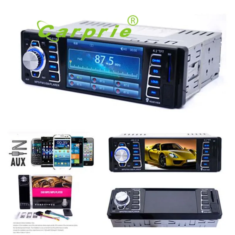 

AUTO 4.1 In 2D in Car Video Player DVD Touch Screen Bluetooth Stereo Radio Car MP5 Audio USB Auto Electronics In Dash FEB15
