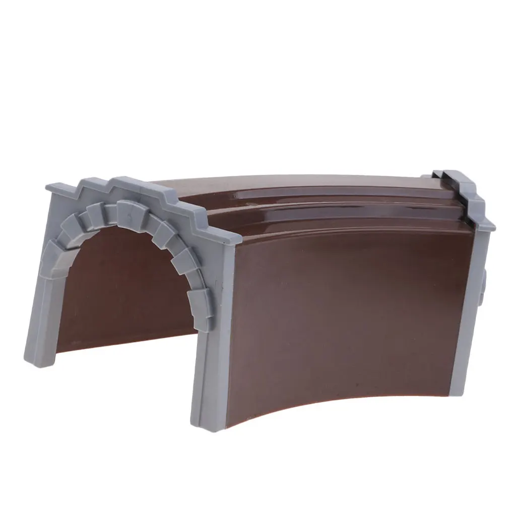 DIy Diorama Architecture Train Tunnel Sand Table Model Children Toy Cave Train Tunnel Cave Train Scenery DIY Accessories 