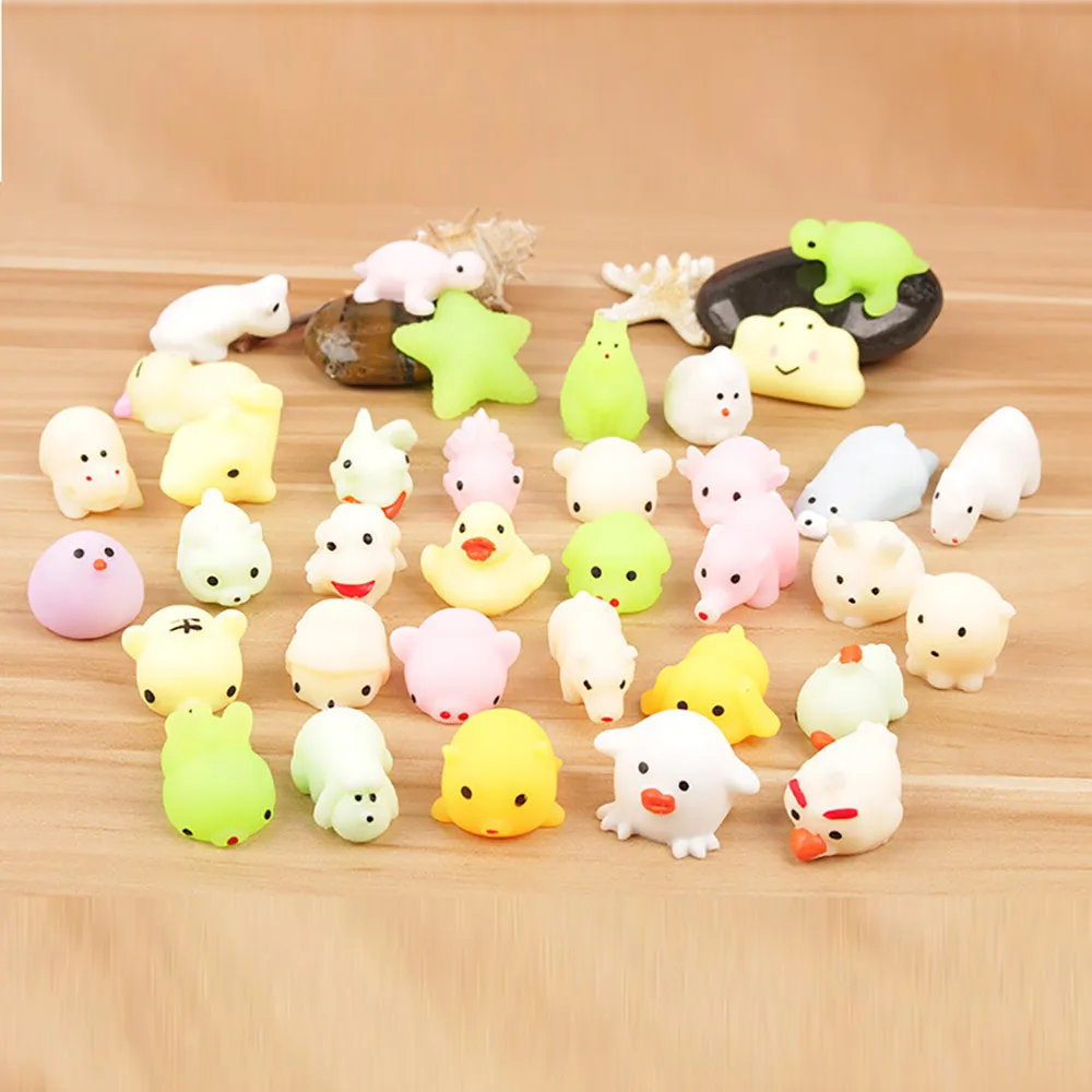 CHAMSGEND Glowing Meng pet small seals Mochi Squishy Cat Squeeze Healing Fun Kids Kawaii Toy ...