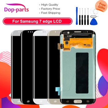 

100% Original LCD Display For Samsung Galaxy S7 edge G935 G935F LCD Display Touch Screen Digitizer Assembly Replacement screen