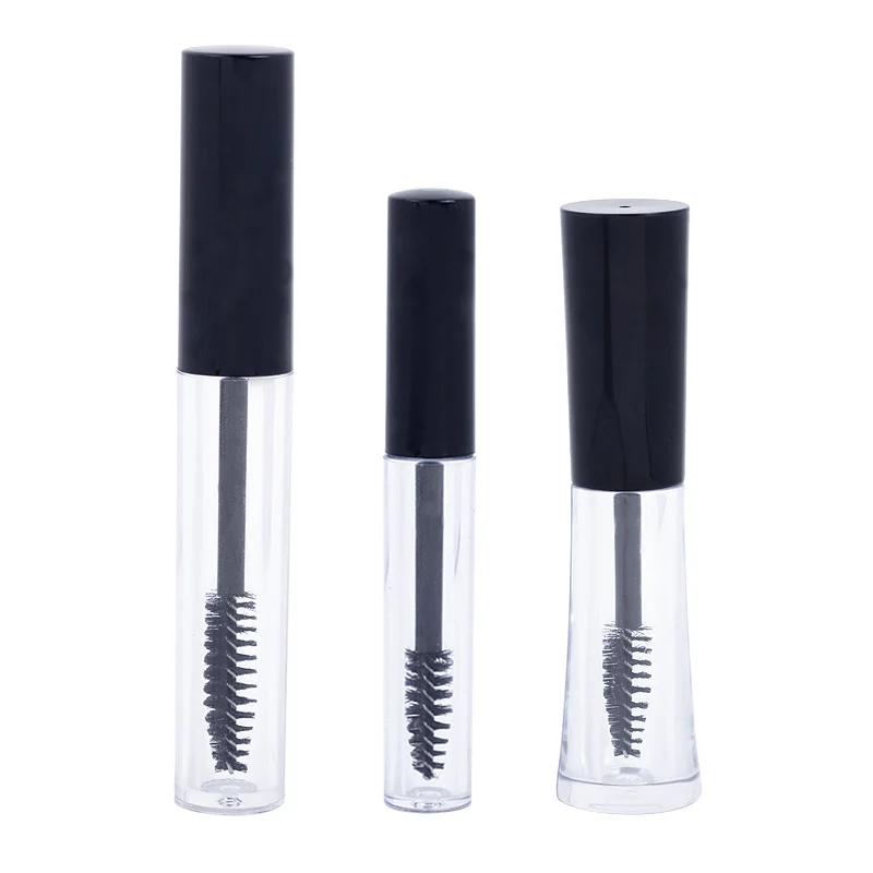 

5pcs 1ml 2ml 3ml Empty Black Eyelashes Tubes Liquid Bottle Refillable Tubes Mascara Cream Vial/Container Makeup Tool Accessories