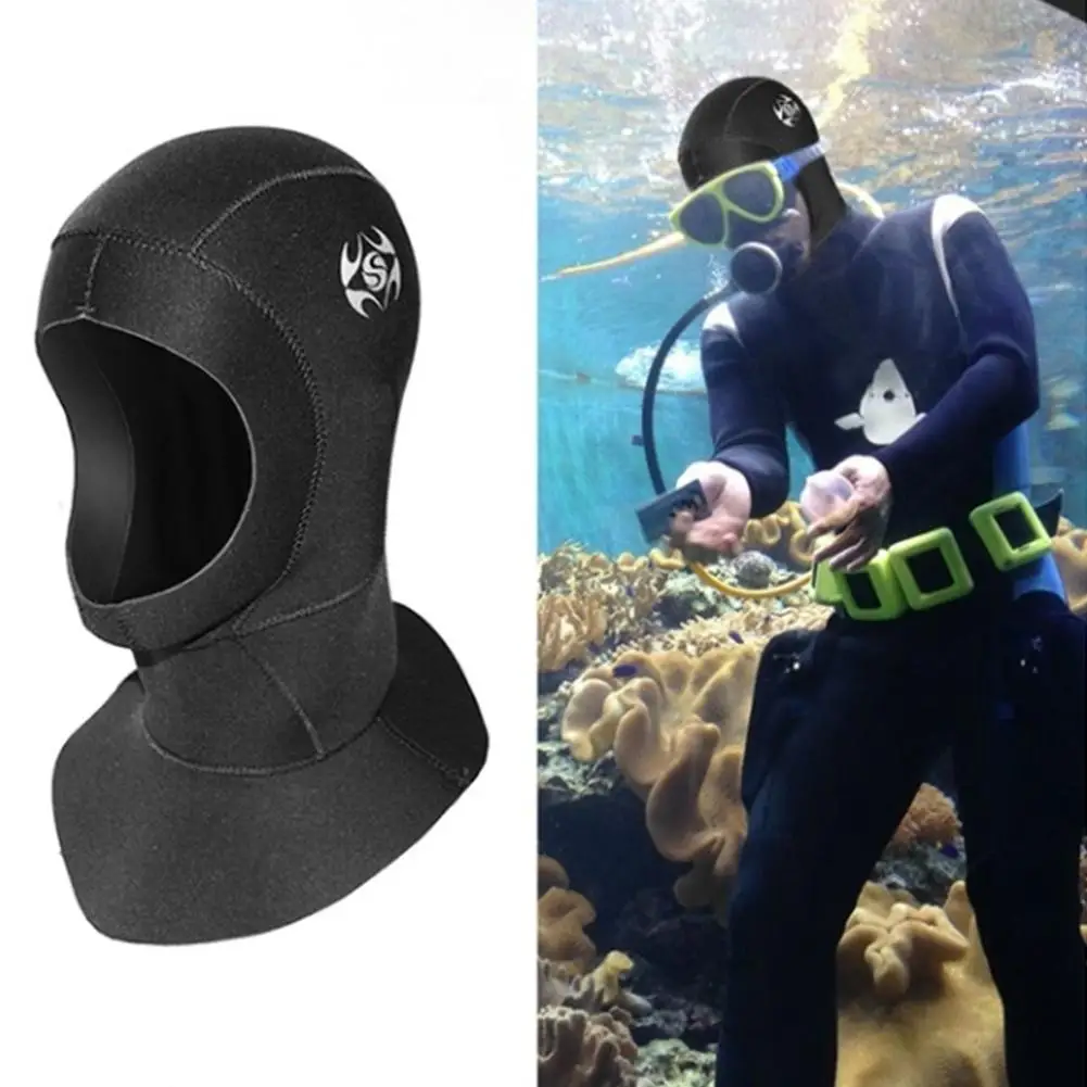 

SLINX 3MM Neoprene Waterproof Warm Protection Dive Hood Diving Swimming Cap
