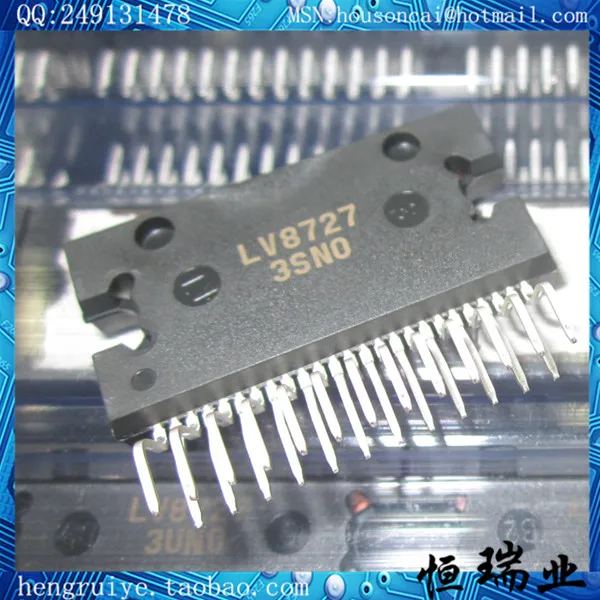 

Free shippin 5pcs/lot LV8727-E LV8727 stepper chip ZIP25 original authentic