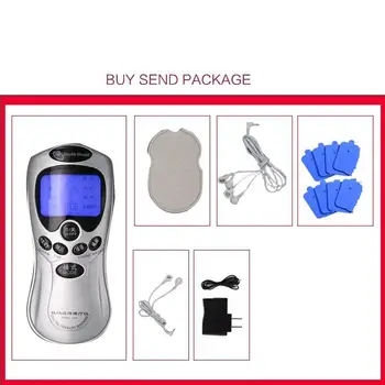 

Digital Tens Cervical Full Body Pain Relief Electronic Pulse Acupuncture Massager Muscle Stimulator Relaxation +8 Electrode pads